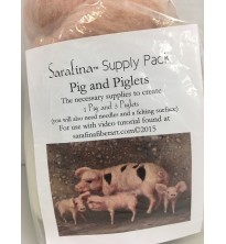 Sarafina Needle Felting Kit Pigs and Piglets